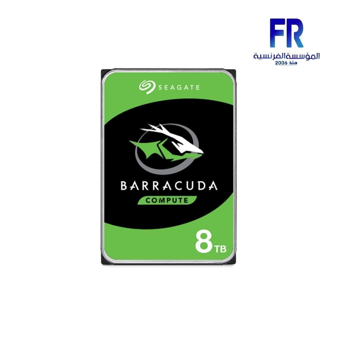هارد ديسك داخلي للكمبيوتر المكتبي سيجيت BarraCuda سعة 8TB