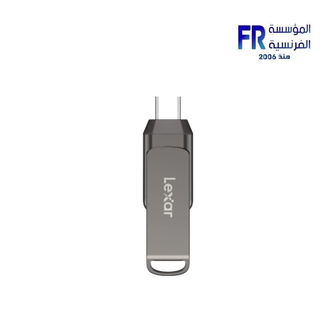 Lexar JumpDrive Dual Drive D400 128GB Usb3.1 Type C Flash Drive