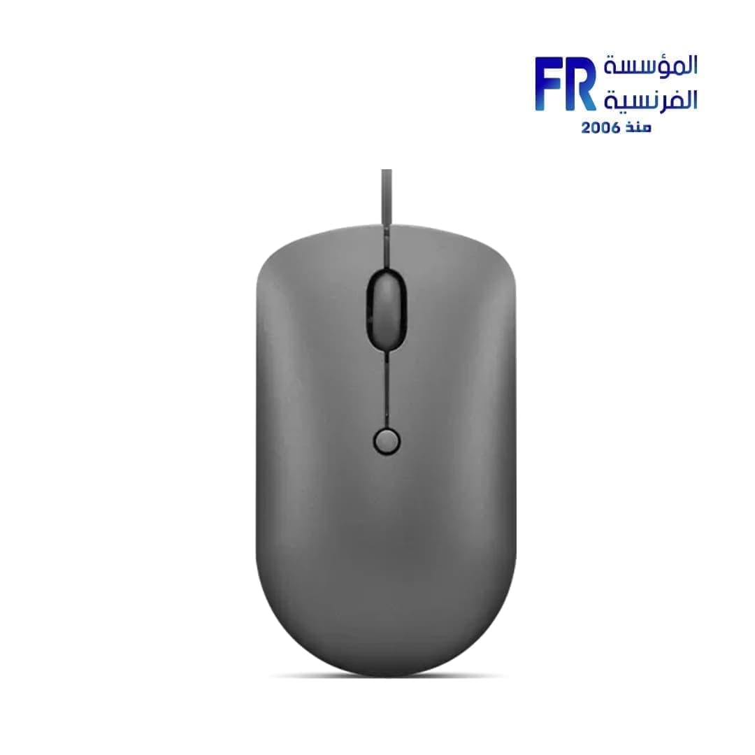 ماوس سلكي لينوفو 540 بمنفذ USB-C لون رمادي عاصفي
