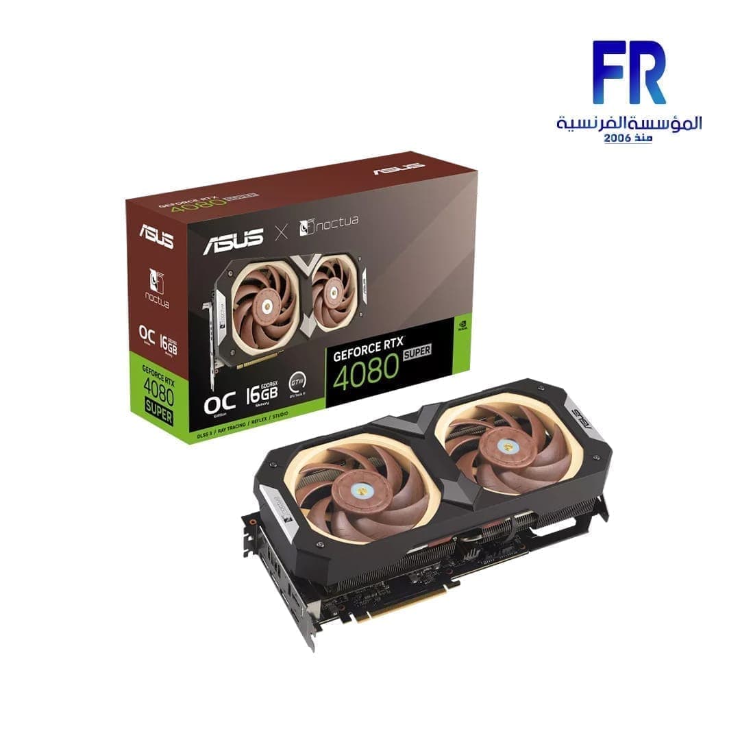 كرت شاشة اسوس GeForce RTX 4080 Super Noctua OC 16GB GDDR6X