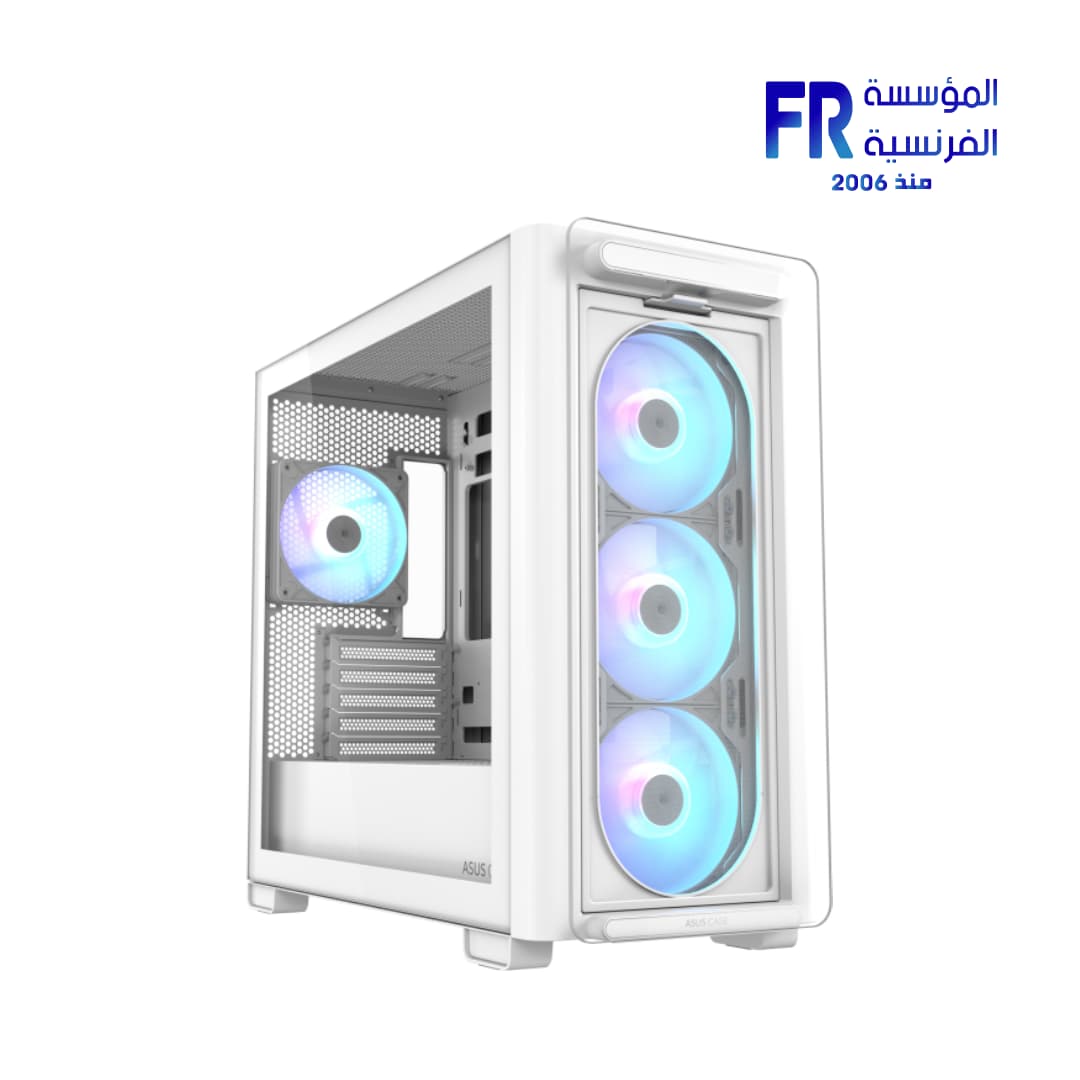 Asus A23 Plus ARGB White Micro Tower Case