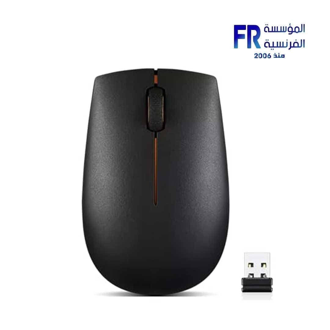 Lenovo 300 Black Wireless Mouse