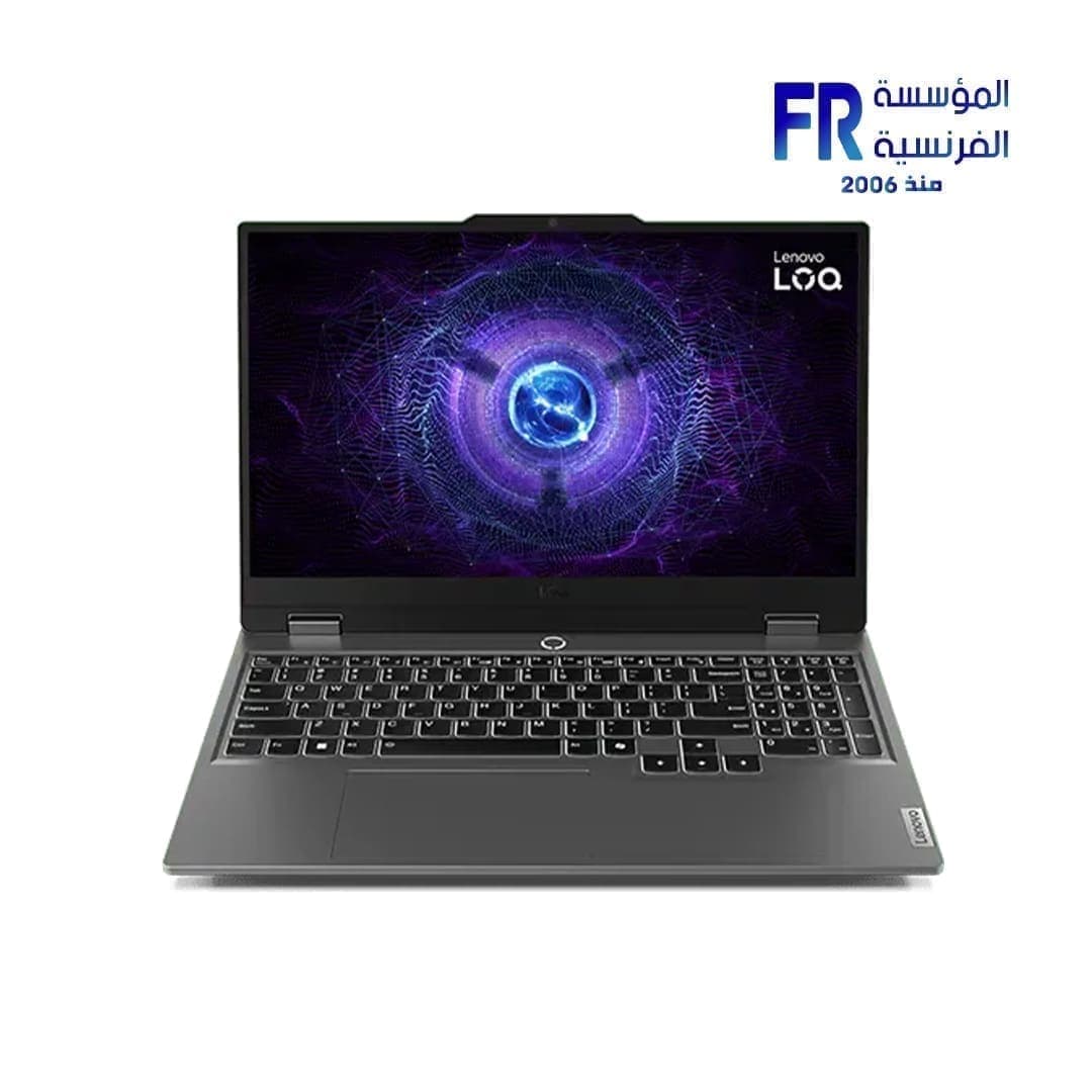 لابتوب جيمنج لينوفو LOQ 15IRX9-83DV00FXUS – معالج Core i7 – 13650HX – رام 16GB – هارد 512GB SSD – كرت شاشة RTX 4060 8GB – شاشة 15.6 بوصة FHD 144Hz – ويندوز 11