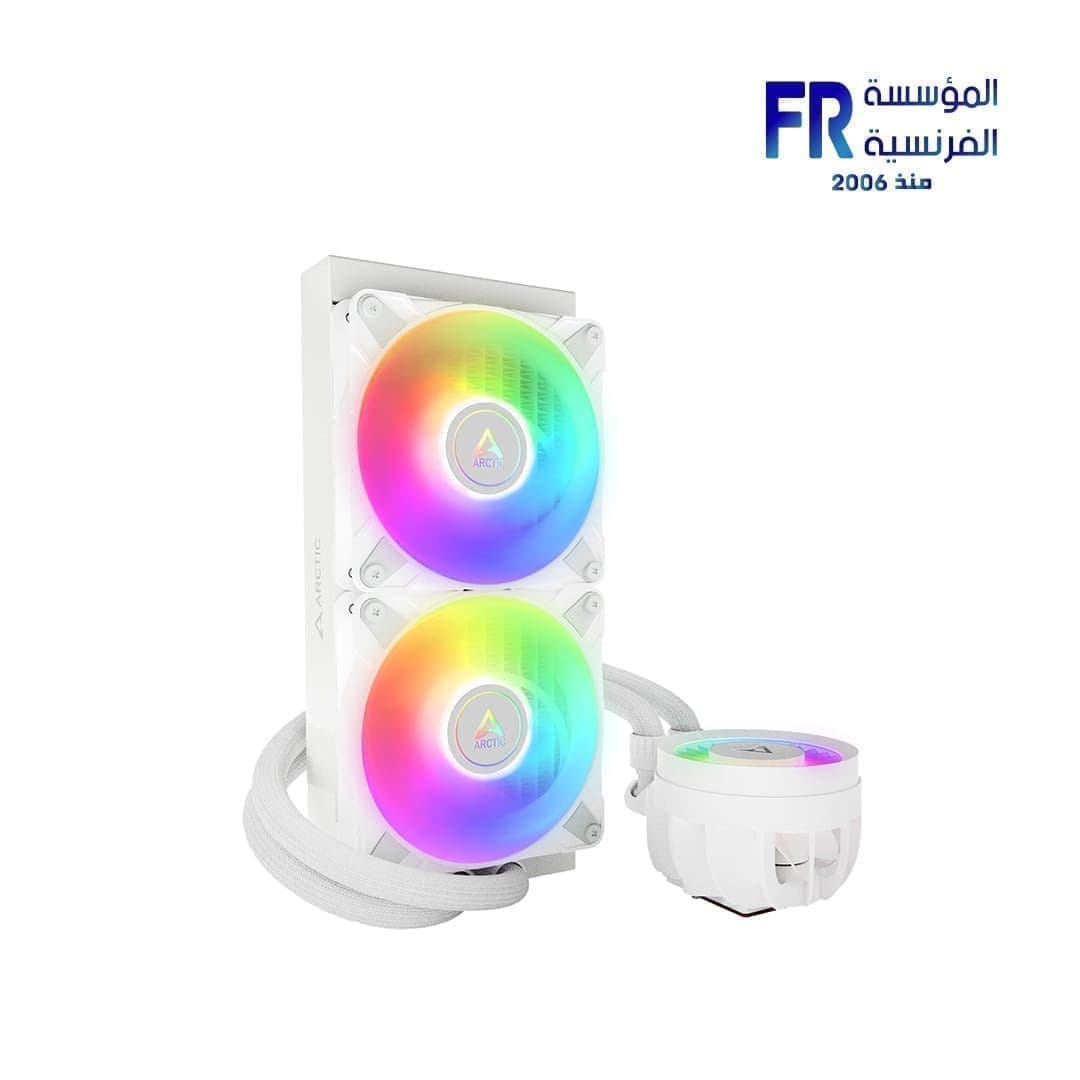 مبرد معالج مائي Arctic Liquid Freezer III 240 ARGB - أبيض
