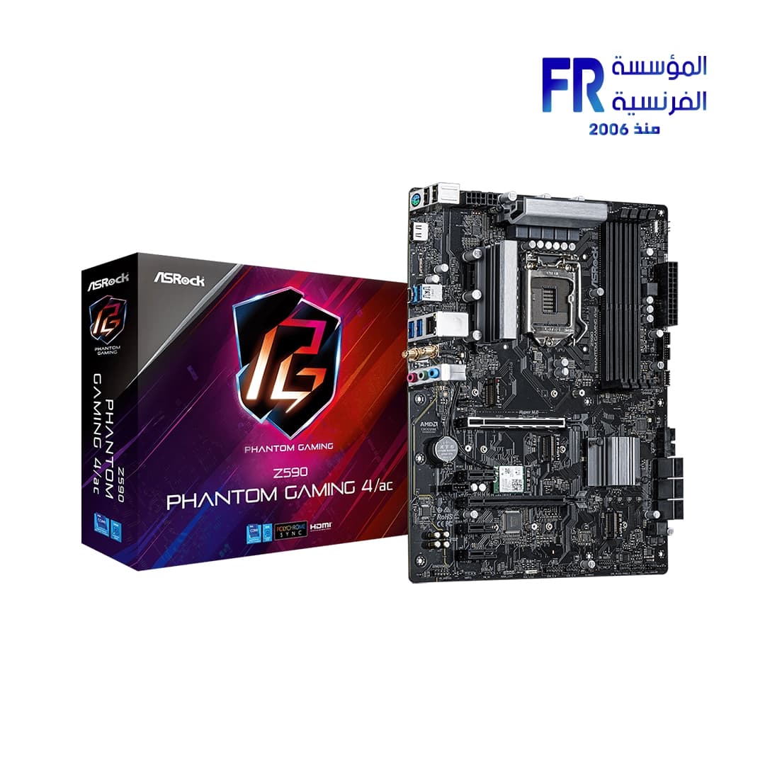 لوحة أم Asrock Z590 Phantom Gaming 4/Ac