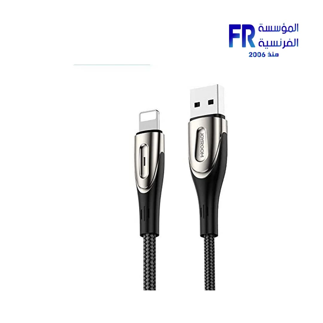 كابل بيانات وشحن سريع جويروم 3 أمبير S-M411 Lightning