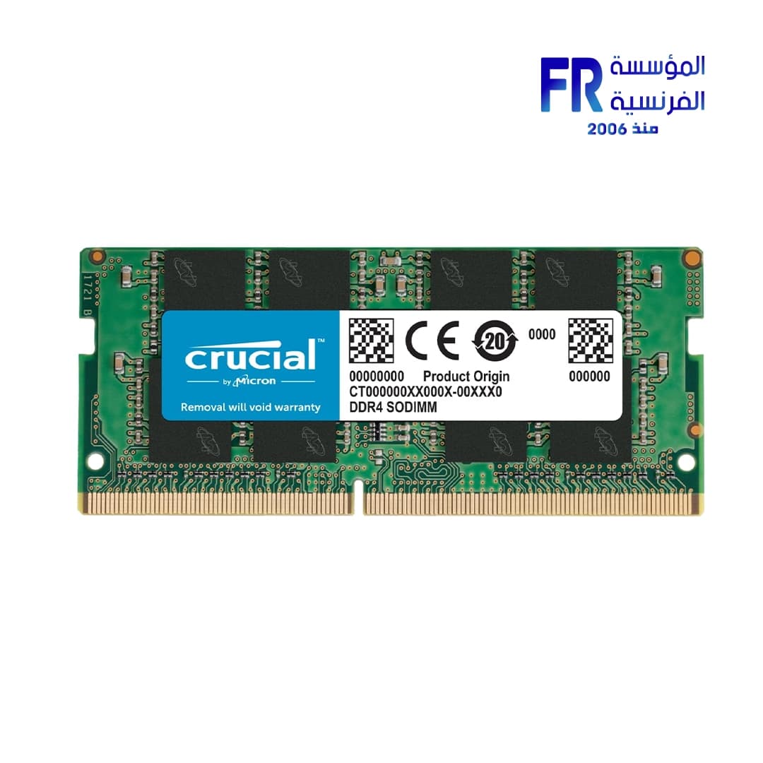 رام كروشال 4Gb DDR4 2666Mhz Sodimm للابتوب