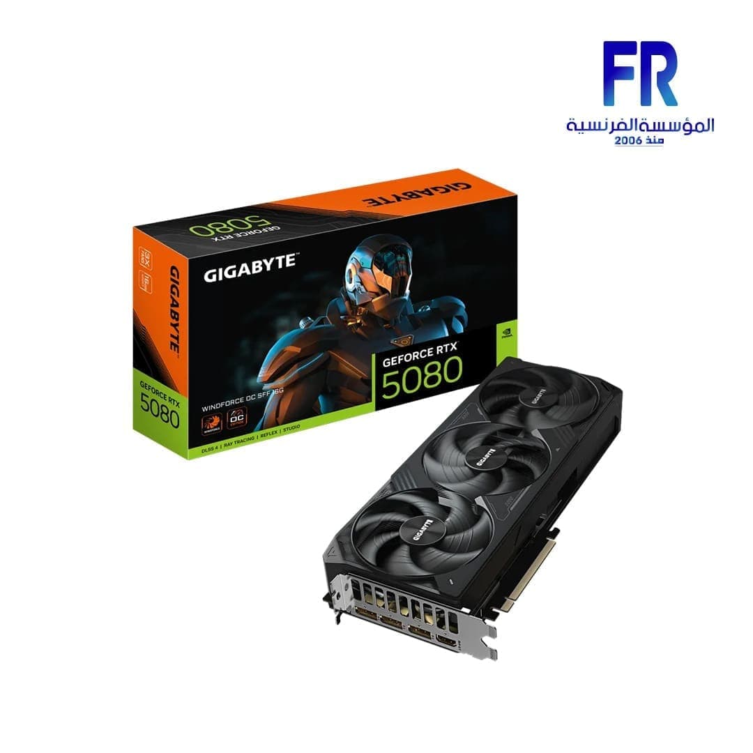 Gigabyte GeForce RTX 5080 Windforce 16Gb OC SFF GDDR7 Graphic Card