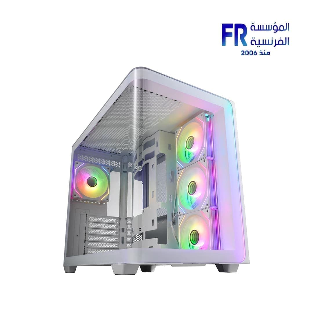FSP M580 ATX White Mid Tower Case