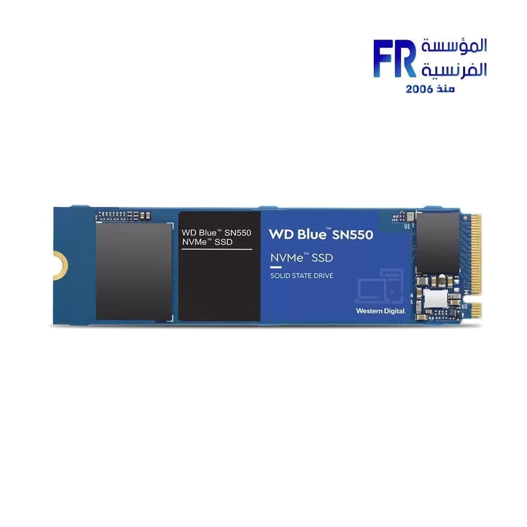 هارد SSD داخلي ويسترن ديجيتال Blue SN550 سعة 500Gb M.2 NVMe