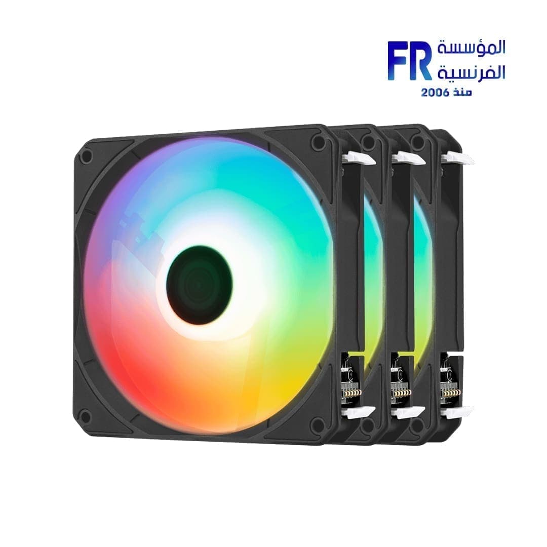 طقم 3 مراوح AeroCool Link ARGB