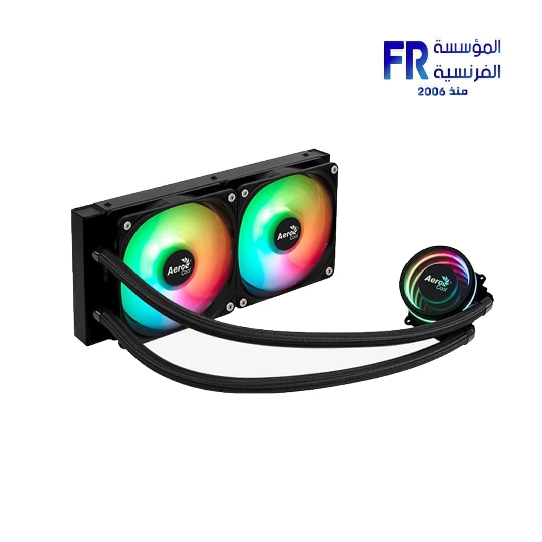 مبرد مائي AeroCool Oasis L240 ARGB AIO للمعالج