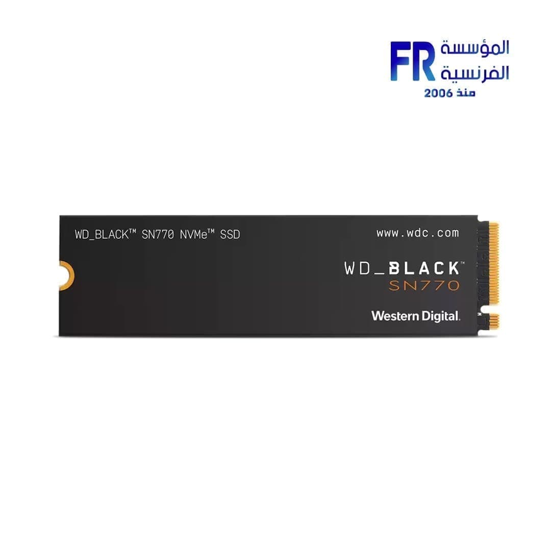 ويسترن ديجيتال Black SN770 هارد SSD داخلي سعة 1TB M.2 NVMe