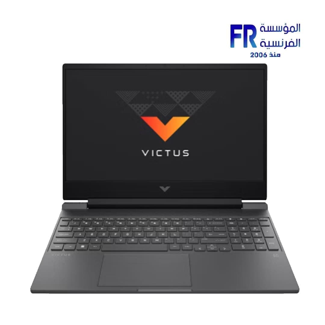 لابتوب اتش بي VICTUS 15 FA1082wm معالج Core I5 13420H، رام 16GB، هارد 512 SSD، كرت شاشة RTX 4050 6GB، شاشة 15.6 بوصة، 144Hz، ويندوز 11، لون ميكا سيلفر