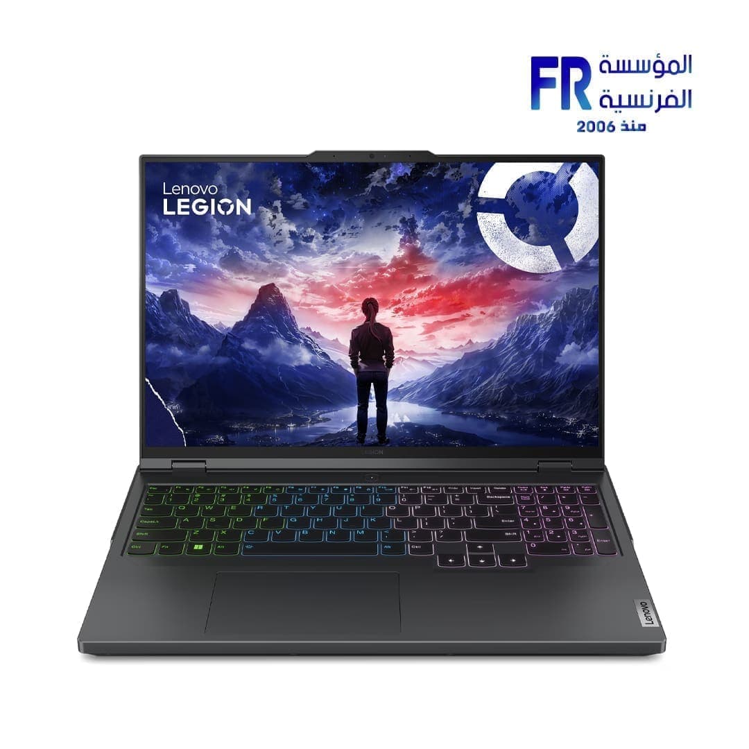 Lenovo Legion Pro 5 16IRX9-83DF0037PS – Core i9-14900HX-32GB DDR5-1TB Nvme SSD-RTX 4070 8GB-RGB Backlit-16inch WQXGA IPS 500nits-240Hz-Onyx Grey-Eng Gaming Laptop