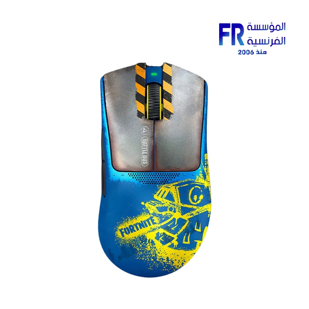 ماوس ريزر DeathAdder V3 Pro إصدار فورتنايت جيمنج لاسلكي مريح فائق الخفة