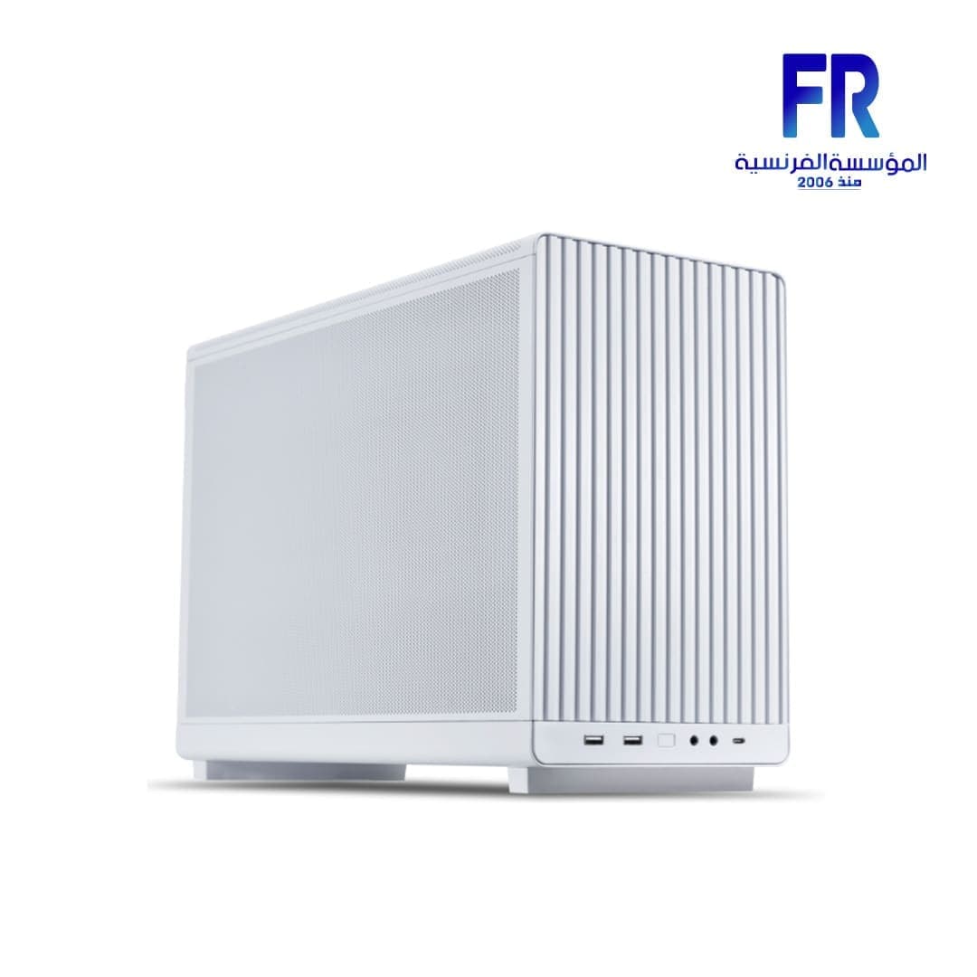 ليان لي DAN A3 كيسة جيمنج Micro Tower بيضاء