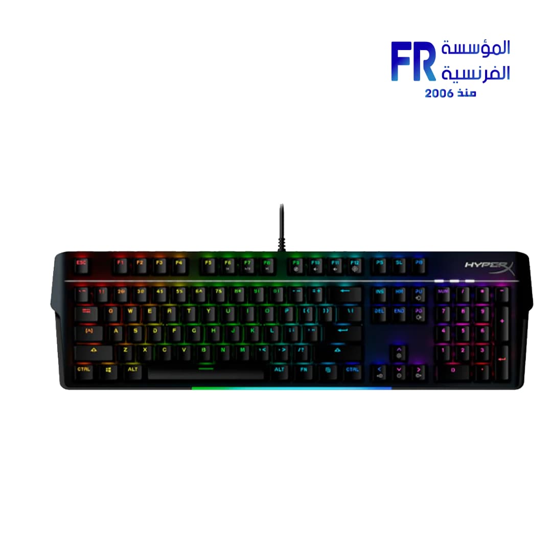 هايبر اكس Alloy MKW100 كيبورد ميكانيكي سلكي بسويتشات Linear TTC Red