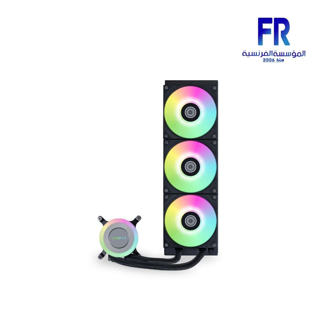 مبرد مائي Lian Li Galahad II Lite 360MM RGB أسود AIO