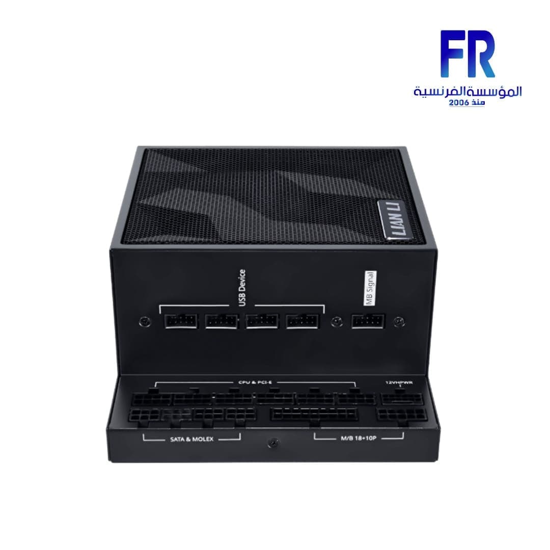 مزود طاقة Lian Li Edge EG0850 850W 80 Plus PLATINUM ATX 3.1 كامل التعديل