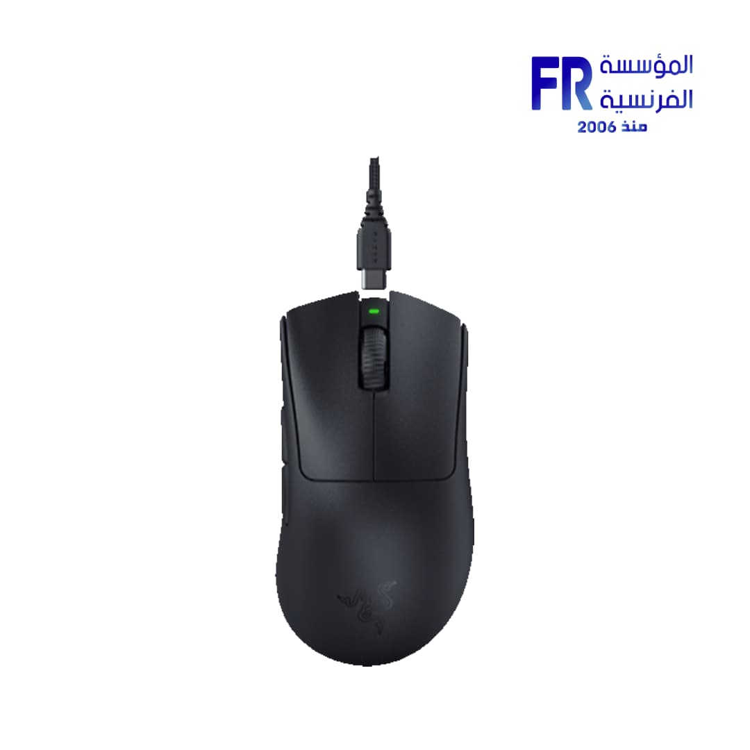 ماوس ريزر DeathAdder V3 Pro جيمنج لاسلكي خفيف الوزن إصدار Faker بقاعدة كلاسيكية
