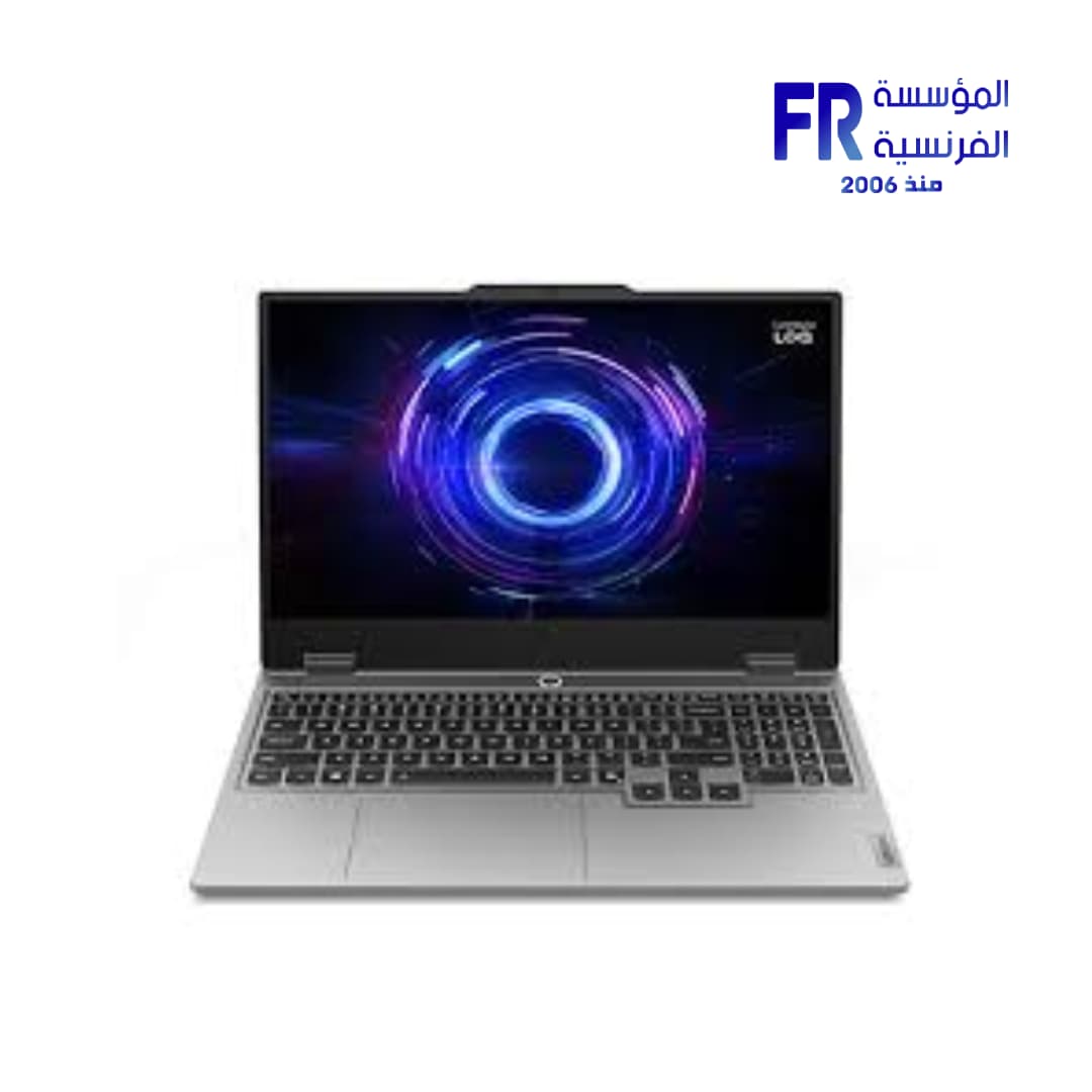 لابتوب لينوفو LOQ، معالج Intel Core I5 13450HX، رام 16GB DDR5، هارد 512GB SSD، كرت شاشة Nvidia RTX 3050 6GB، شاشة 15.6 FHD 144Hz