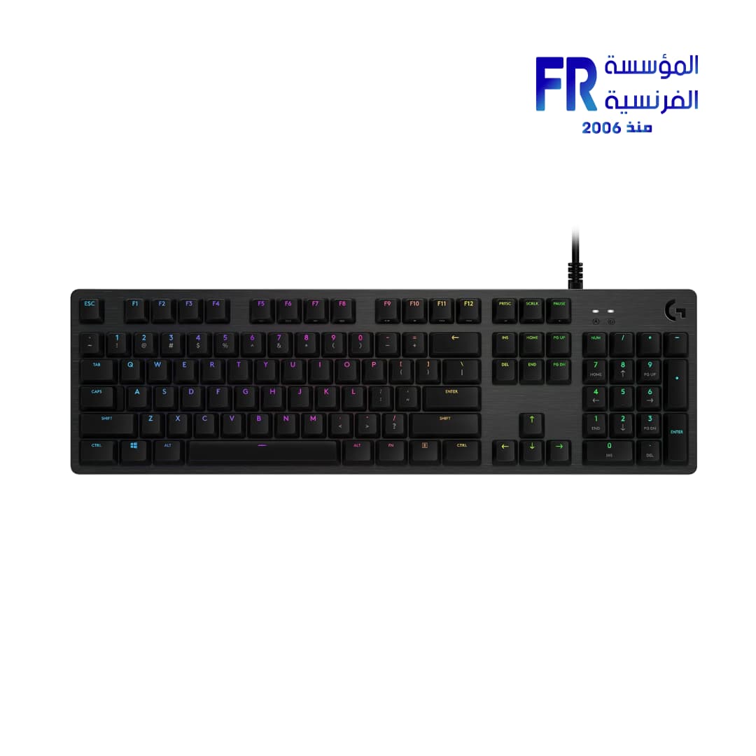 كيبورد جيمنج سلكي لوجيتك G512 Carbon بمفاتيح Gx Linear