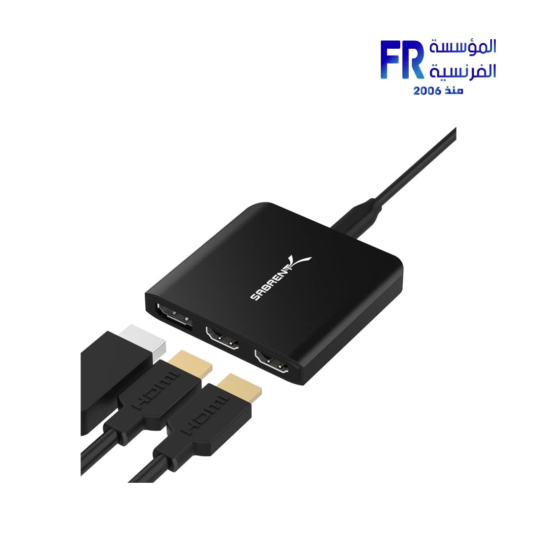 سابرنت DA H2D1 موزع USB C MST Hub