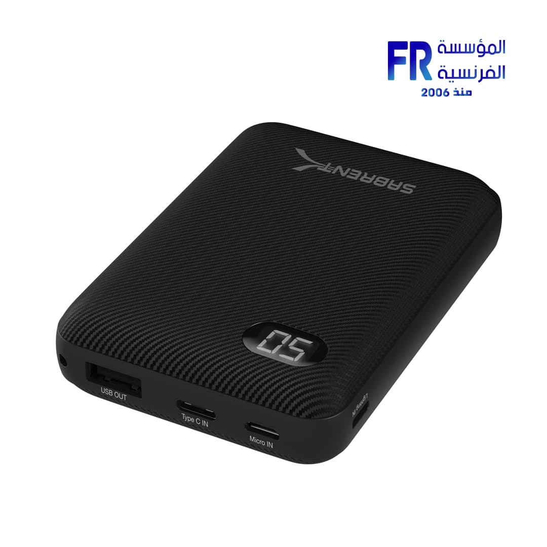 باور بانك صغير sabrent PB YS10 سعة 10000 mAh