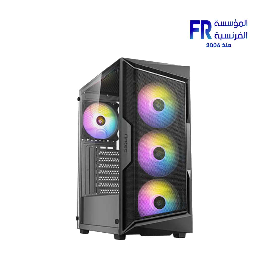 كيسة Antec AX61 Elite ARGB + مزود طاقة Atom V650 Mid Tower