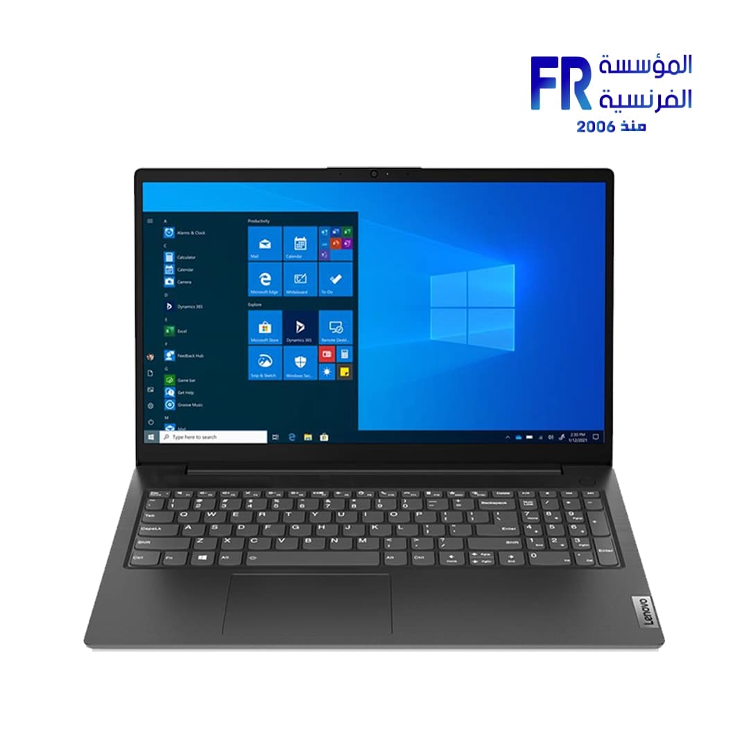 لابتوب لينوفو v15 G2، معالج Ryzen 5 5500U، رام 8GB، هارد 1TB HDD، كرت شاشة AMD Radeon، شاشة 15.6 بوصة FHD، لون أسود