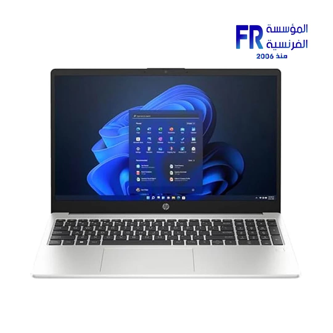 لابتوب اتش بي 250 G10 725G9EA معالج انتل i7 1355U - رام 16GB - هارد 512GB SSD - كرت شاشة انتل Iris X - شاشة 15.6 FHD لون فضي