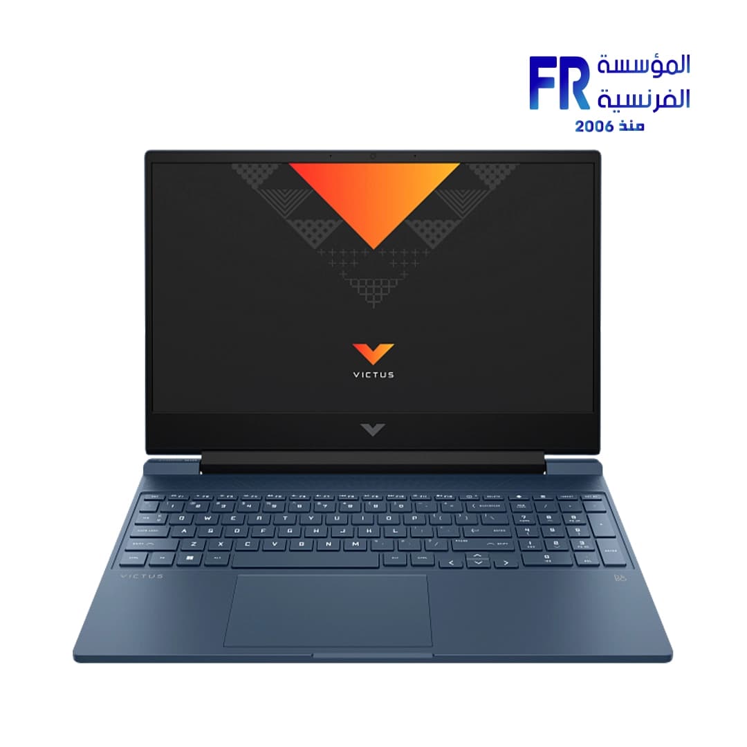 لابتوب اتش بي بمعالج Intel Core I7 13700H بـ 14 نواة، رام 8GB، هارد 512GB SSD، كرت شاشة Nvidia RTX 3050 6GB، شاشة 15.6 بوصة FHD 144Hz، لون أزرق