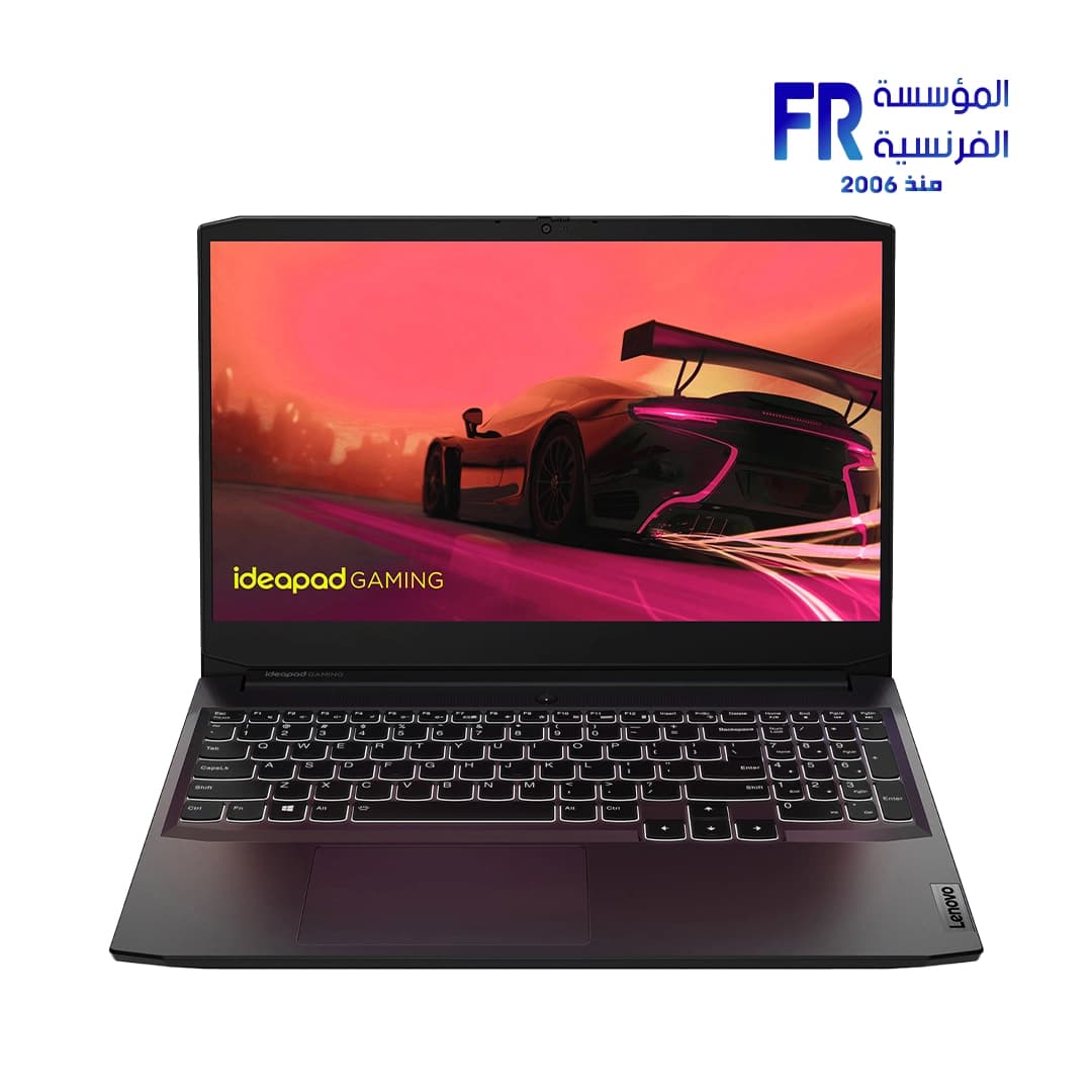 لابتوب لينوفو بمعالج RYZEN 7 5700U، 8 أنوية، رام 8GB، مساحة 1TB، كرت شاشة AMD RADEON، شاشة 15.6 بوصة، لون أسود