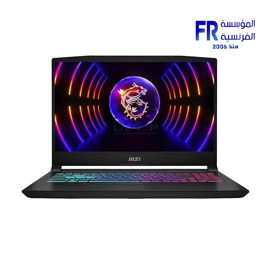 لابتوب جيمنج ام اس اي Katana 15 B13VFK - معالج Core i9 13900H - رام 32GB DDR5 - مساحة 1TB SSD - كرت شاشة Geforce RTX 4060 8GB - شاشة 15.6 بوصة QHD 165Hz