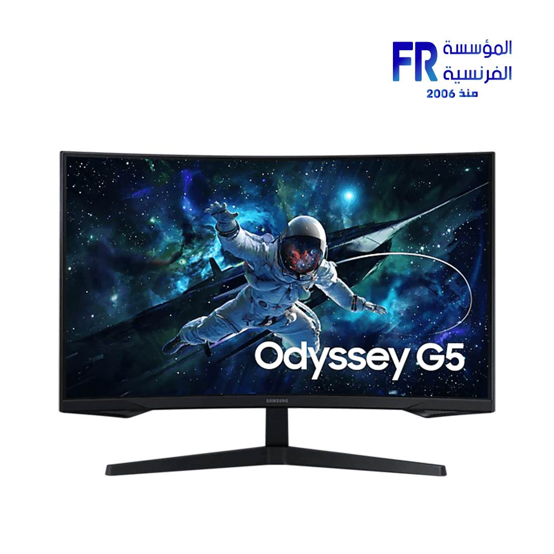 Samsung Odyssey G5 G55C S32CG552EM 32Inch 165Hz 1Ms 2K VA Curved Gaming Monitor