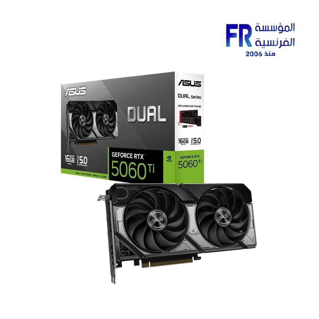 Asus GeForce RTX 5060 Ti Dual 16GB OC GDDR7 Graphic Card