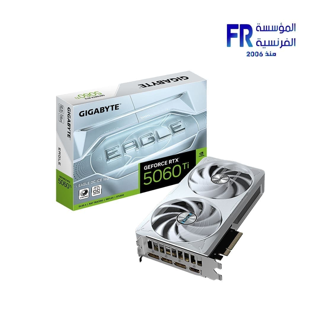 Gigabyte GeForce RTX 5060 Ti EAGLE OC ICE 16G Graphic Card