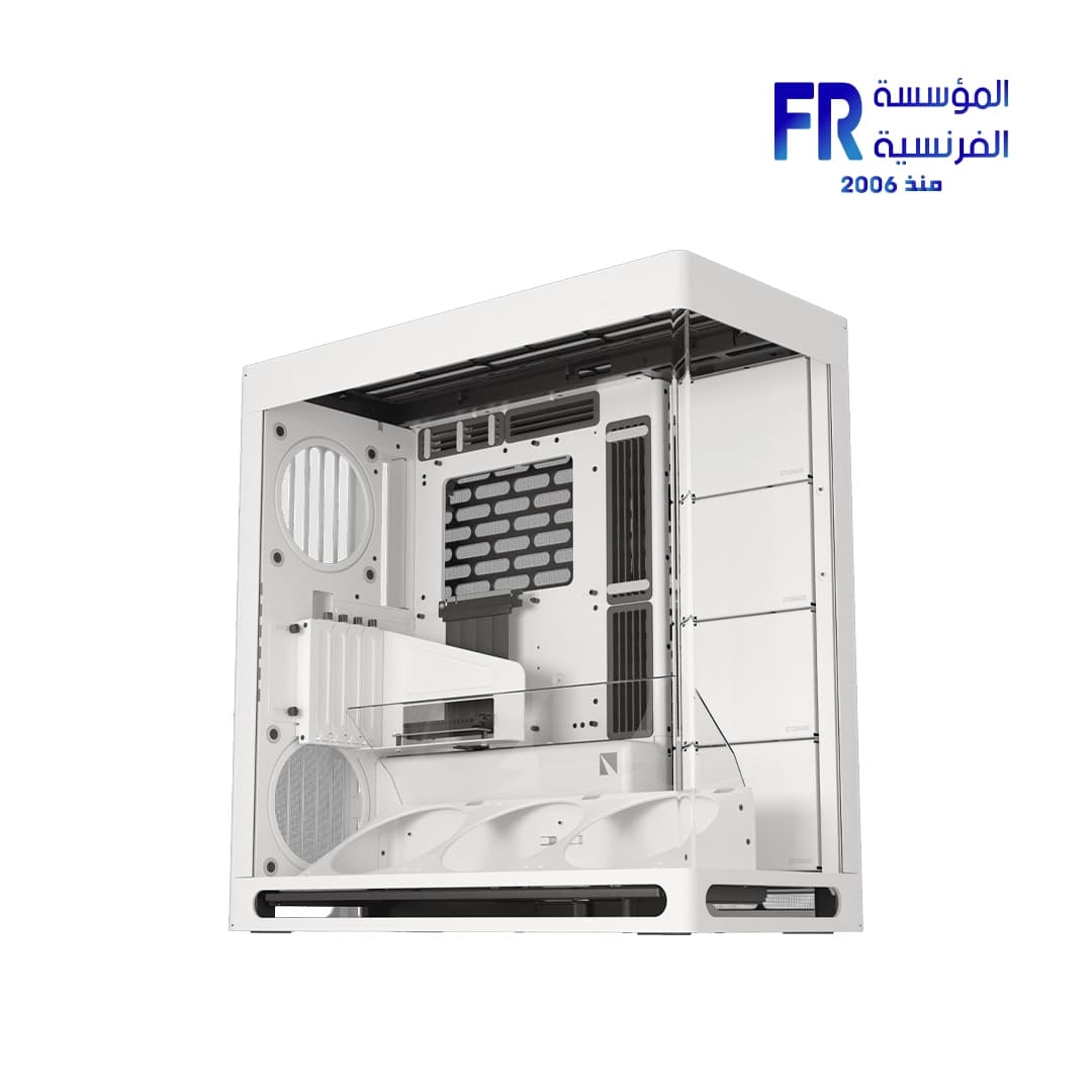 Havn HS 420 VGPU Dual Chamber ATX Airflow White Mid Tower Case