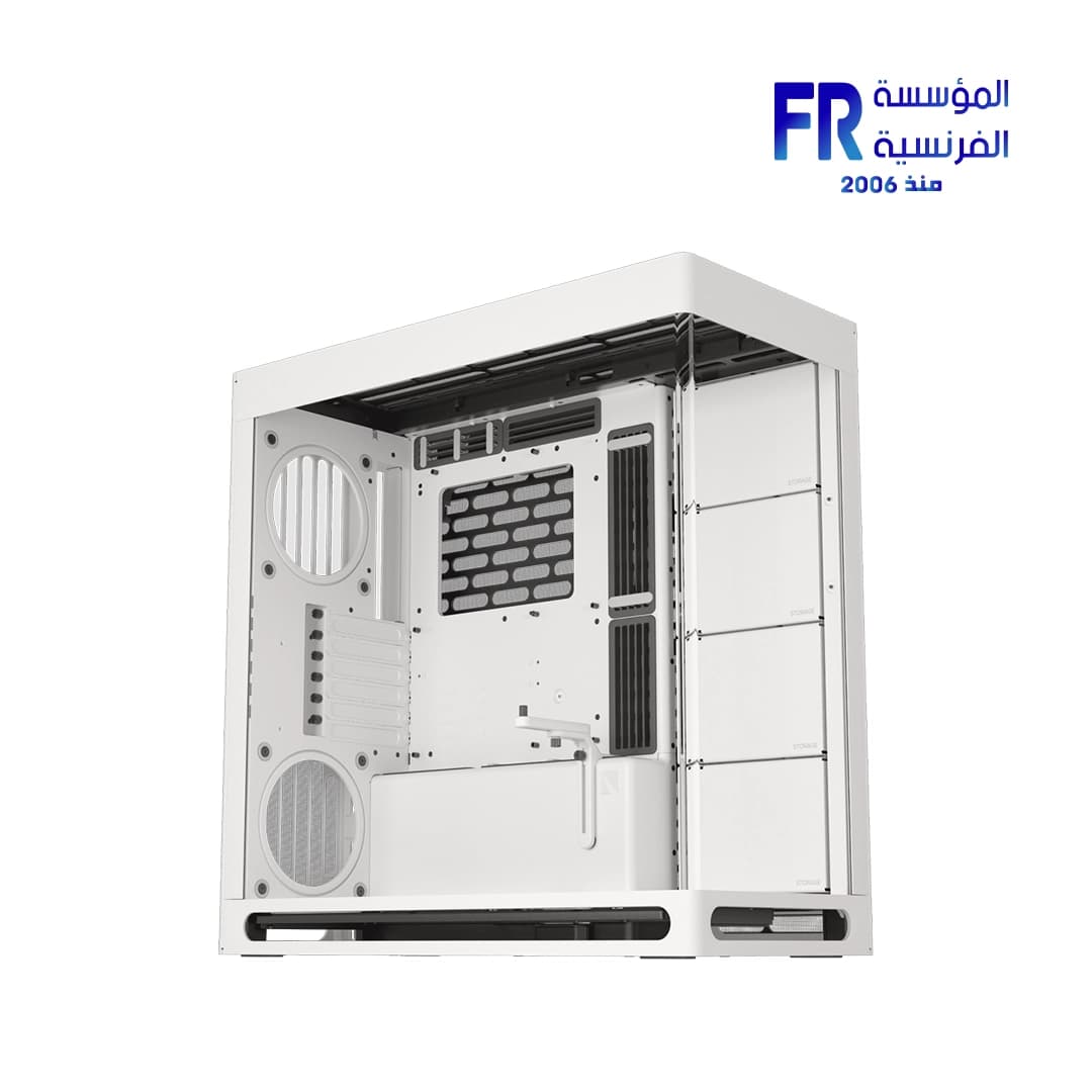 Havn HS 420 Dual Chamber ATX White Mid Tower Case