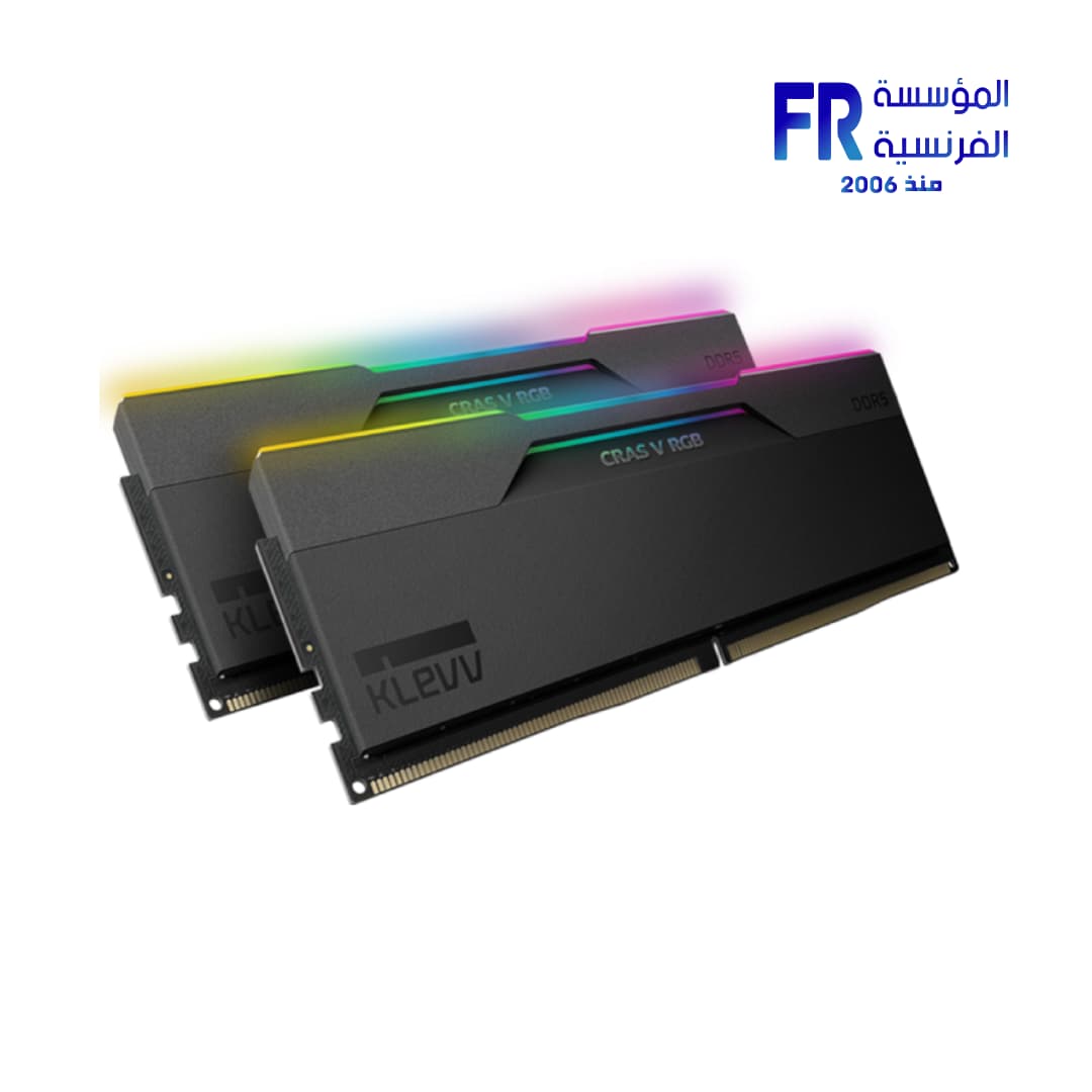 Klevv Cras V RGB 32GB (2x16GB) DDR5 6400MHz CL30 Desktop Memory