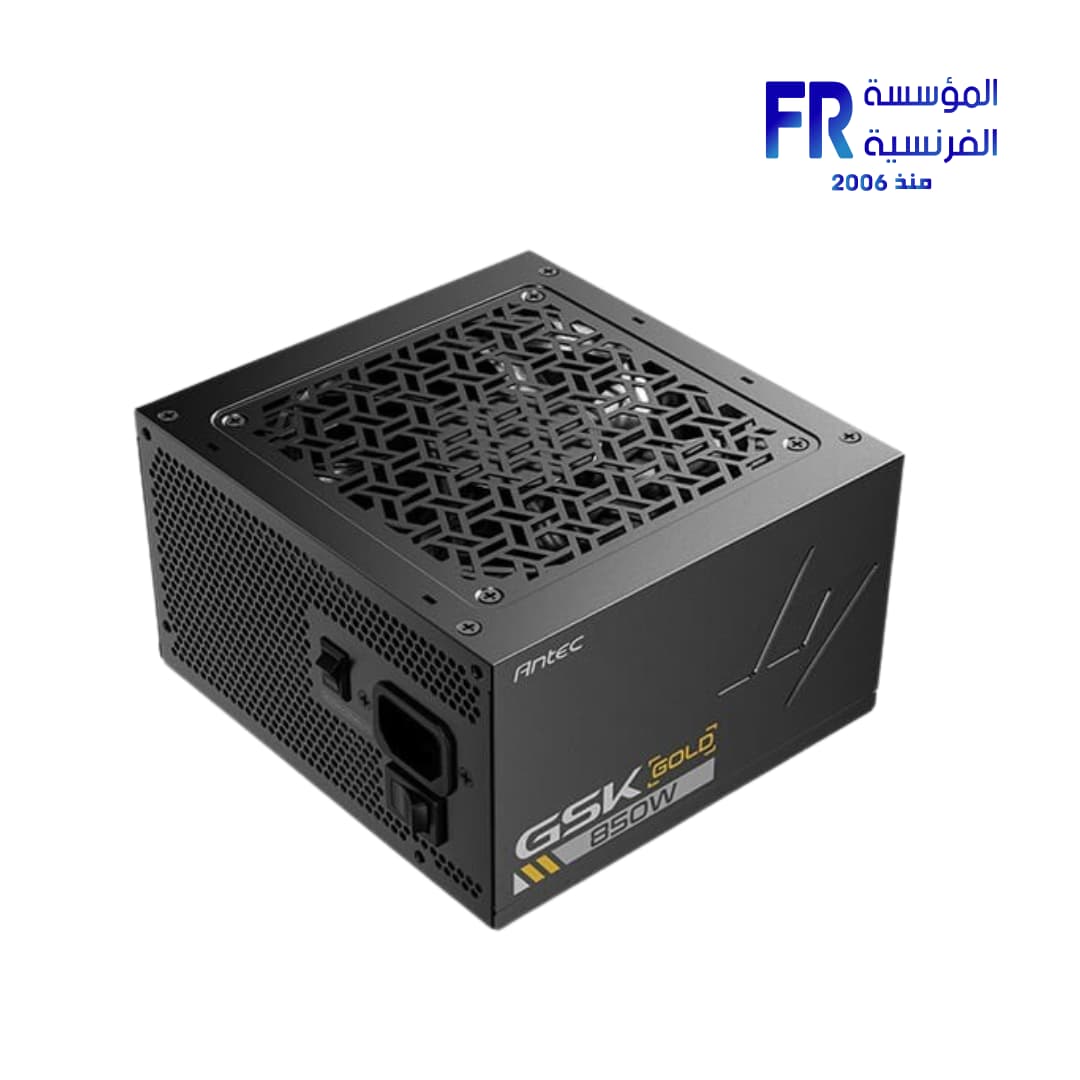 باور سبلاي Antec GSK 850W 80 Plus Gold ATX 3.1 Pcie 5.1 كامل الكابلات