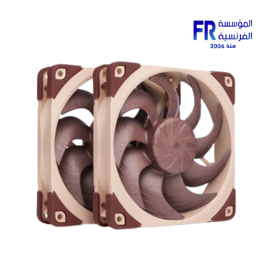 مروحة Noctua NF A12x25 G2 PWM Sx2 PP مقاس 120mm