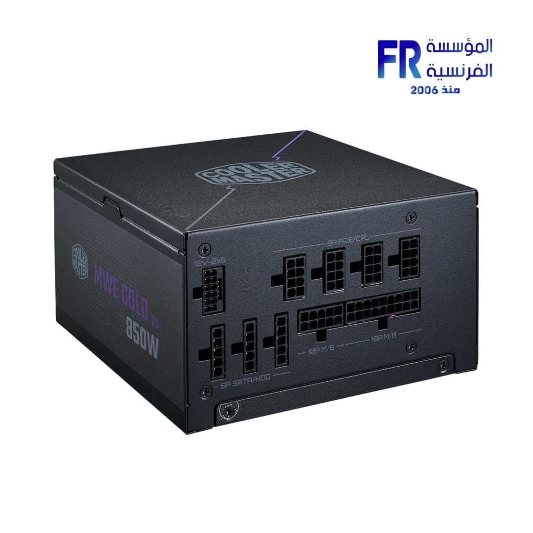 Cooler Master MWE Gold V3 850W 80 PLUS Gold Fully Modular ATX 3.1 PCIe 5.1 Power Supply