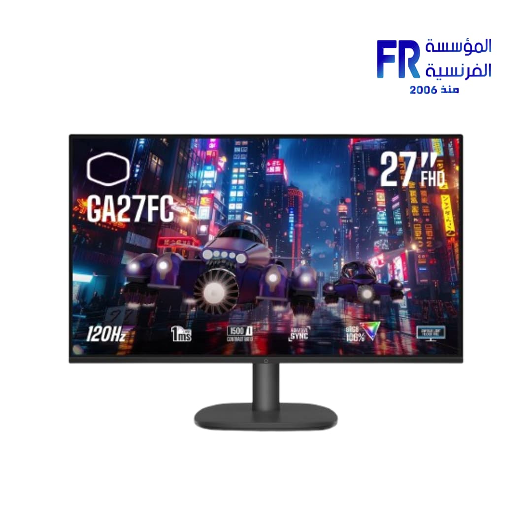 Cooler Master GA27FC 27 Inch 120Hz 1Ms FHD IPS Gaming Monitor