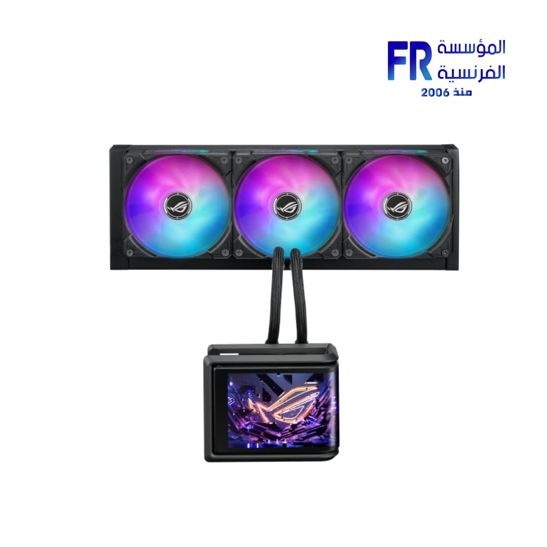 مبرد مائي للمعالج اسوس ROG Ryuo IV SLC 360 ARGB مع شاشة AMOLED 6.67 بوصة