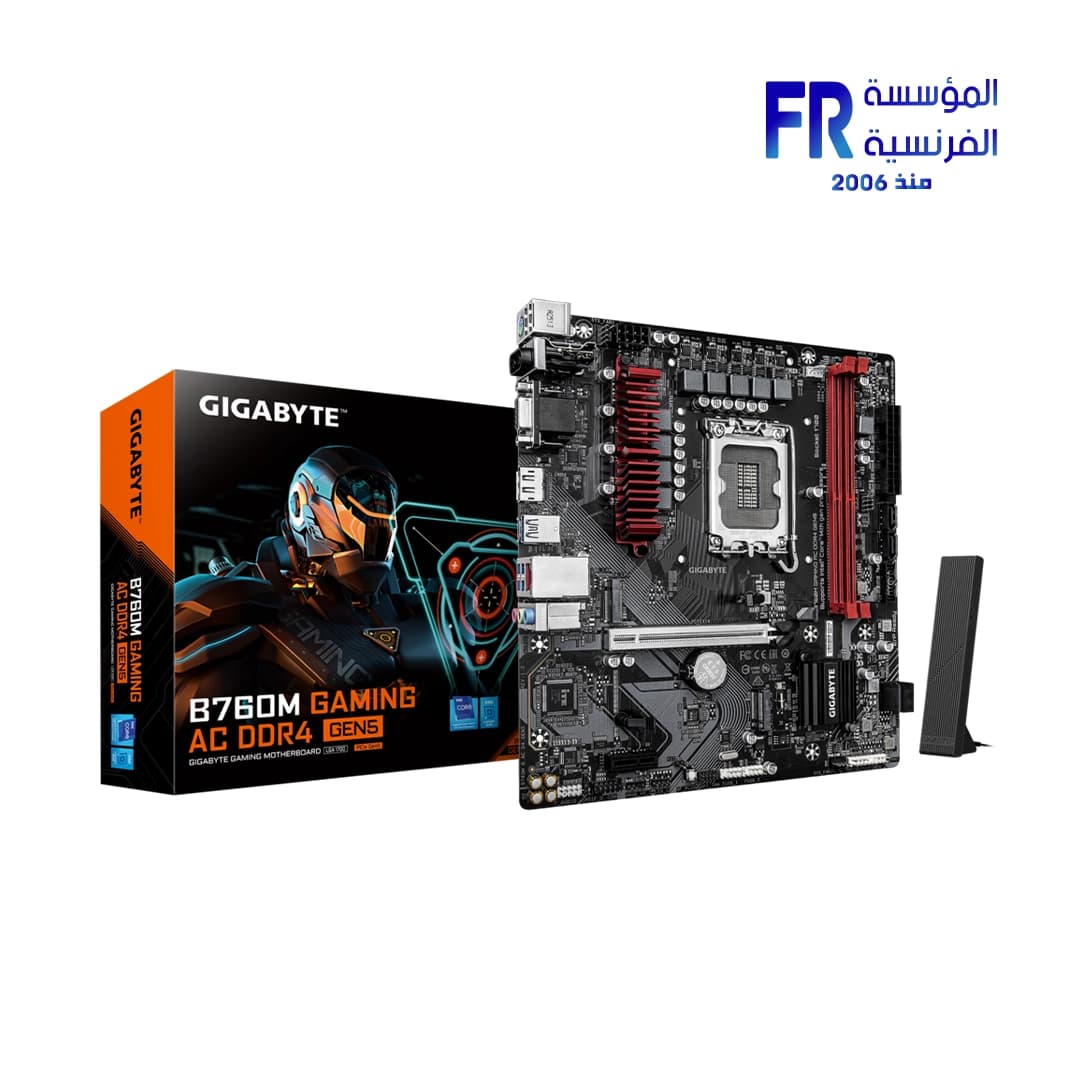 Gigabyte B760M Gaming AC D4 Gen5 Gaming Motherboard