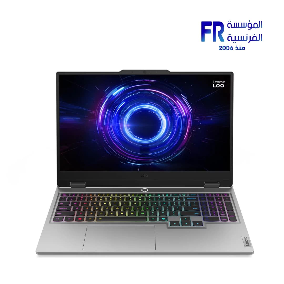Lenovo LOQ 15IRX10 83JE00D5ED – Intel Core i7 14700HX – 24GB RAM – 512GB SSD – NVIDIA GeForce RTX 5060 8GB GDDR7 – 15.6 Inch FHD 1920×1080 144Hz G-Sync – No OS – Luna Grey Laptop