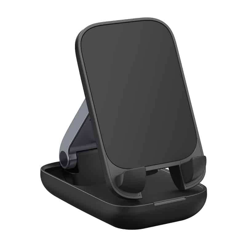 PHONE STAND MOON BLACK