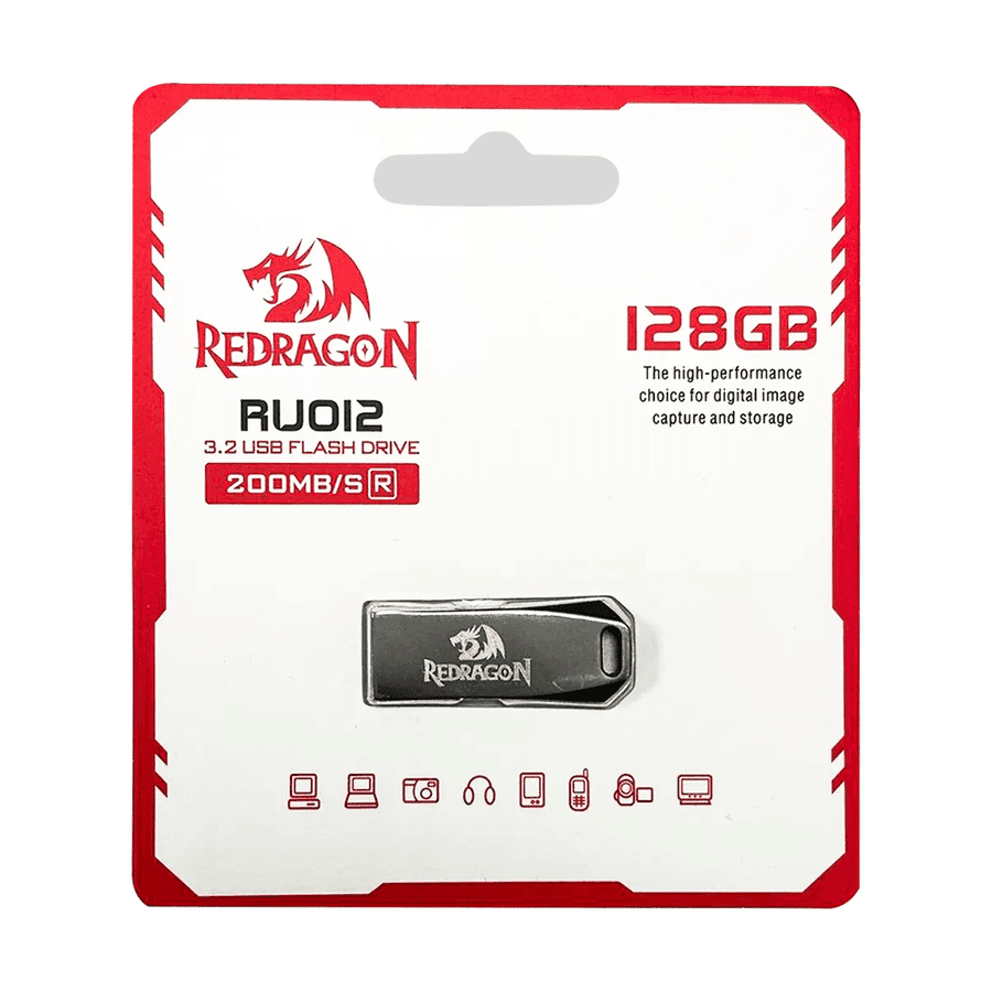 Flash Redragon 128G USB3.2 RU012D